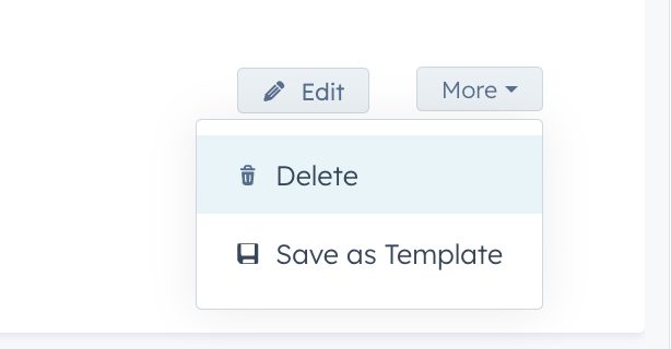 homepage - delete